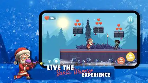 Play Santa Warrior - Return Of Zombies  and enjoy Santa Warrior - Return Of Zombies with UptoPlay