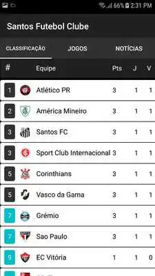 Play Santos Campeonato Brasileiro