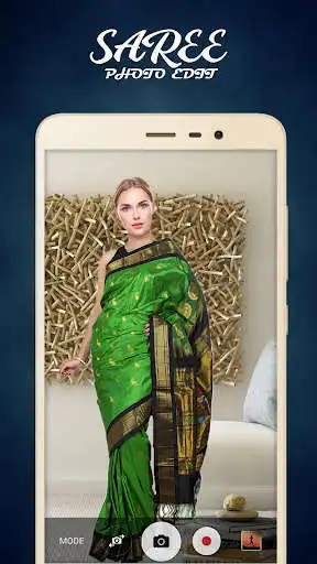 Play Saree Design Photo Editor as an online game Saree Design Photo Editor with UptoPlay