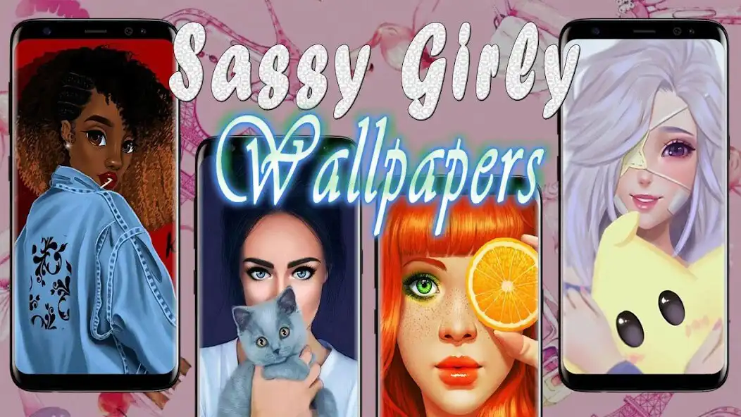 Play Sassy Girly Wallpapers And Bac  and enjoy Sassy Girly Wallpapers And Bac with UptoPlay