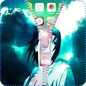 Free play online Sasuke Zipper lockscreen APK