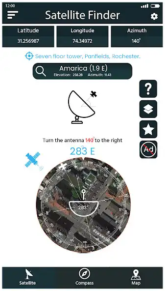 Play Satellite Finder - Dish Align  and enjoy Satellite Finder - Dish Align with UptoPlay