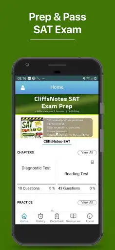 Play SAT Exam Prep & Practice App: CliffNotes as an online game SAT Exam Prep & Practice App: CliffNotes with UptoPlay