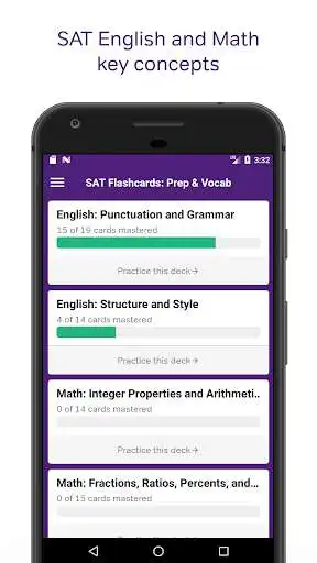 Play SAT Flashcards: Prep & Vocabulary  and enjoy SAT Flashcards: Prep & Vocabulary with UptoPlay