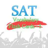 Free play online SAT Vocabulary Flash Cards 1 APK