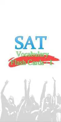 Play SAT Vocabulary Flash Cards 1