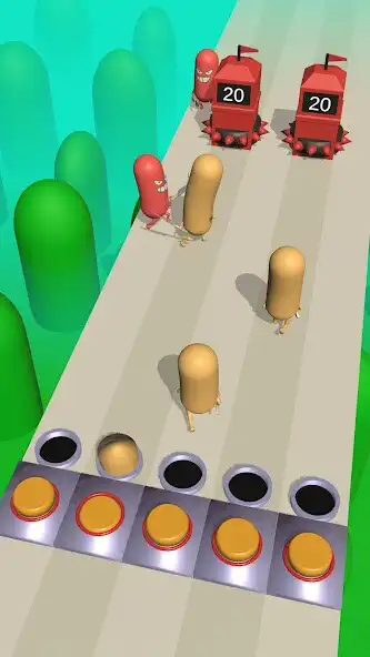 Play Sausage Gang  and enjoy Sausage Gang with UptoPlay