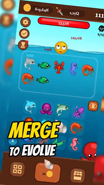 Play Save Ocean - Merge And Upgrade  and enjoy Save Ocean - Merge And Upgrade with UptoPlay