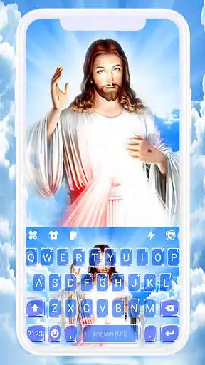 Play Savior Jesus Christ Keyboard Background  and enjoy Savior Jesus Christ Keyboard Background with UptoPlay