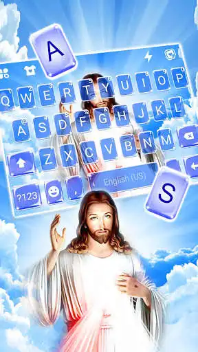 Play Savior Jesus Christ Keyboard Background as an online game Savior Jesus Christ Keyboard Background with UptoPlay