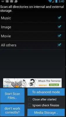 Play Scan Files Directories Play Scan Files Directories