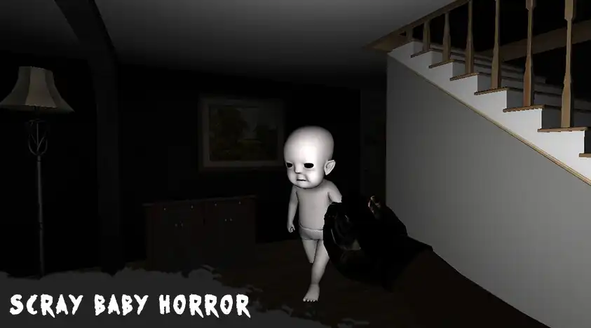 Play Scary Baby in Dark House  and enjoy Scary Baby in Dark House with UptoPlay