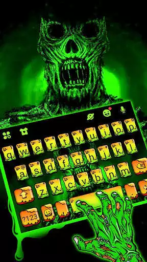 Play Scary Creepy Monster Keyboard Theme as an online game Scary Creepy Monster Keyboard Theme with UptoPlay