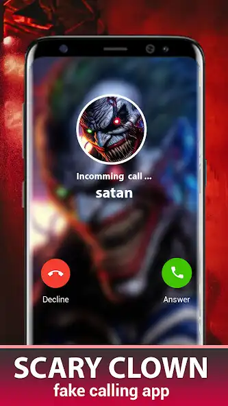 Play Scary pennywise video call as an online game Scary pennywise video call with UptoPlay