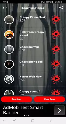 Play Scary Ringtones  and enjoy Scary Ringtones with UptoPlay