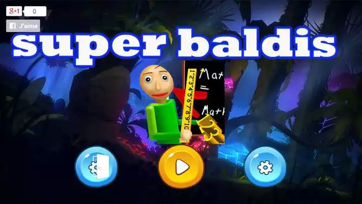 Play scary super baldi in pyramid world escape game