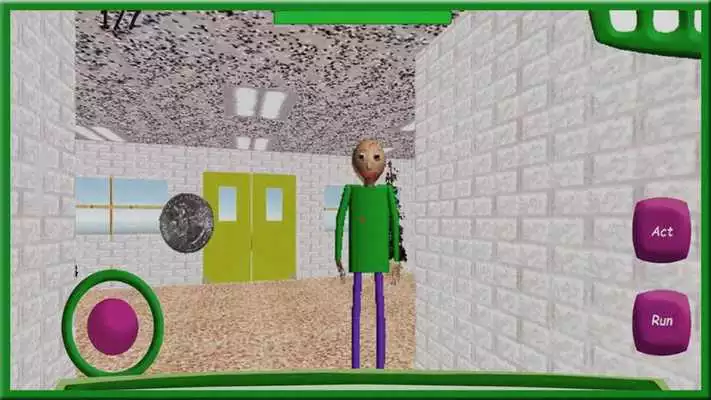 Play scary super baldi in pyramid world escape game