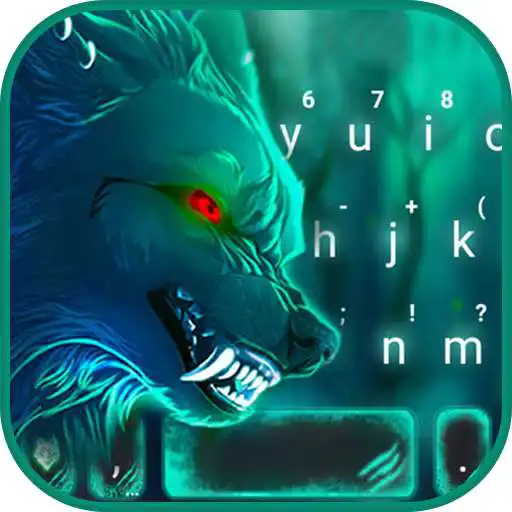 Play Scary Wild Wolf Keyboard Theme APK