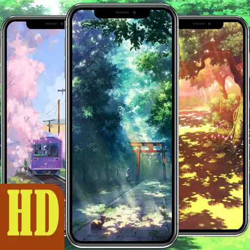 Play Scenery Anime Wallpaper Offline APK