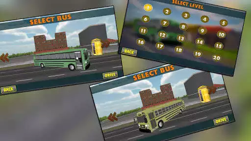 Play SchoolBus Driver as an online game SchoolBus Driver with UptoPlay