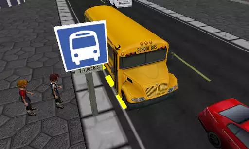 Play Schoolbus Driving Simulator 3D