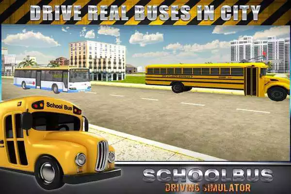 Play Schoolbus Driving Simulator 3D