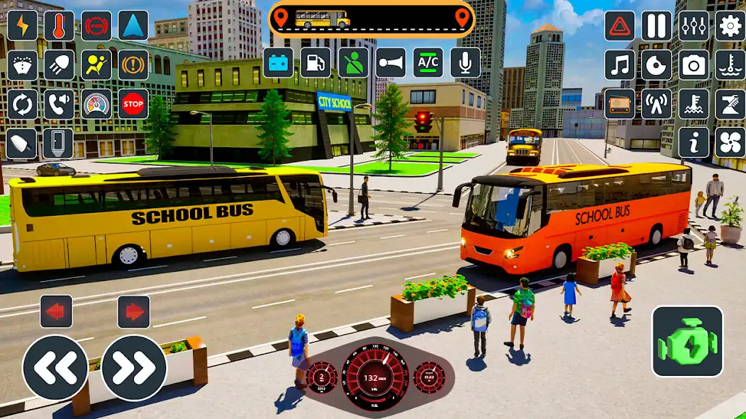 Play School Bus Simulator Bus Game as an online game School Bus Simulator Bus Game with UptoPlay