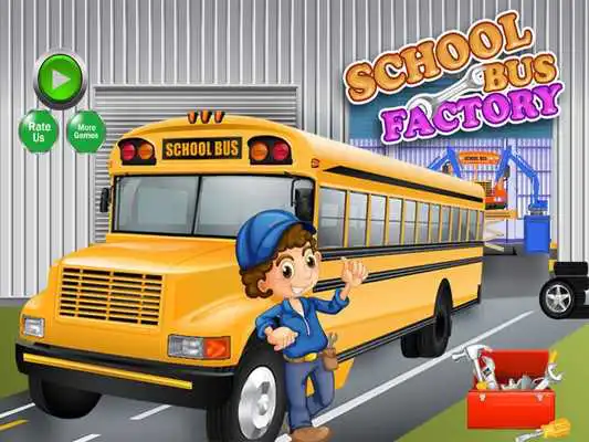 Play School Bus Simulator Factory