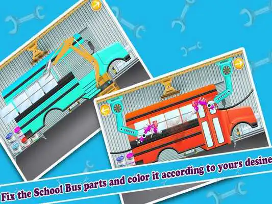 Play School Bus Simulator Factory