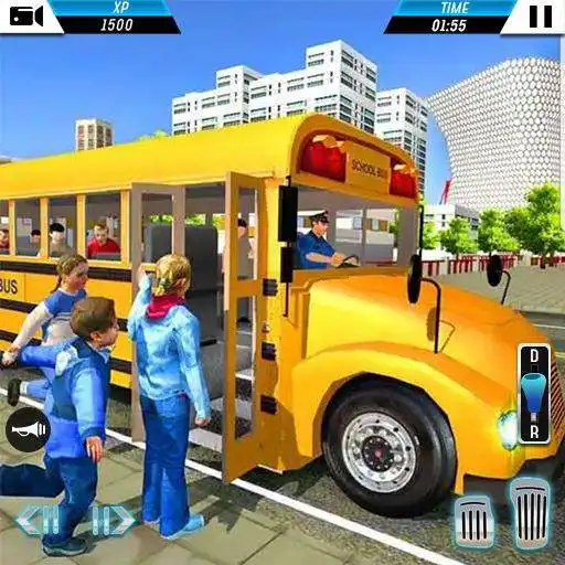 Run free android online School Bus Transport Driver 2019 APK