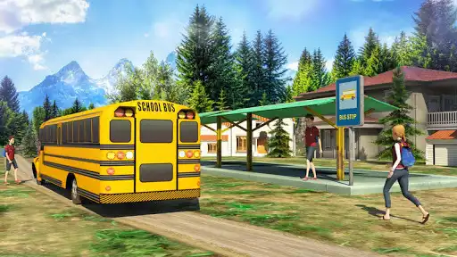 Play School Bus: Up Hill Driving  and enjoy School Bus: Up Hill Driving with UptoPlay