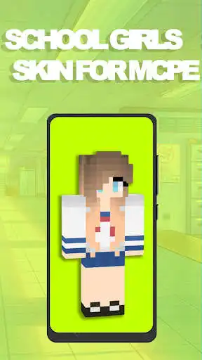 Play School Girl Skin For Minecraft as an online game School Girl Skin For Minecraft with UptoPlay