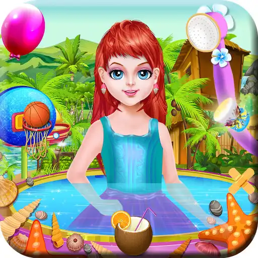 Play School Girl Summer Pool Party APK