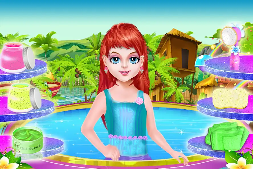 Play School Girl Summer Pool Party as an online game School Girl Summer Pool Party with UptoPlay