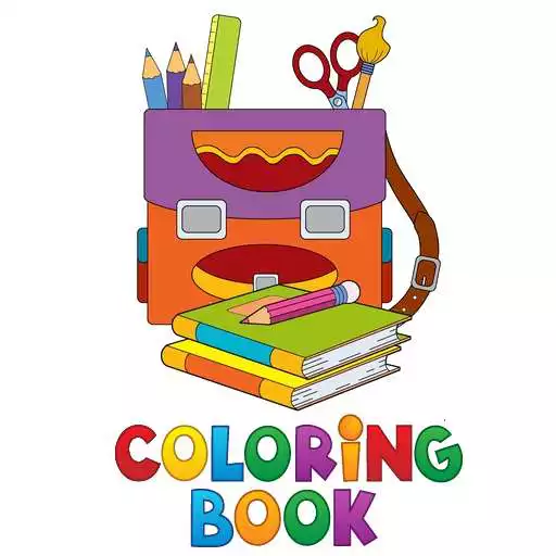 Free play online School Kid Coloring Book APK