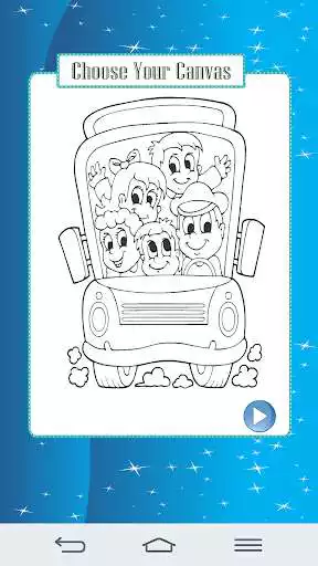 Play School Kid Coloring Book