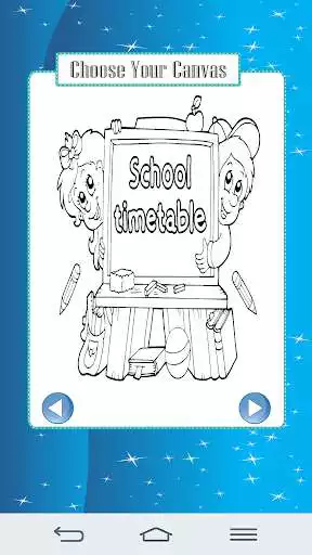 Play School Kid Coloring Book