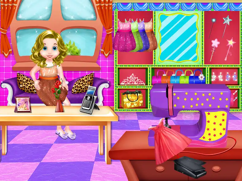 Play School Kid Girls Tailor Design  and enjoy School Kid Girls Tailor Design with UptoPlay