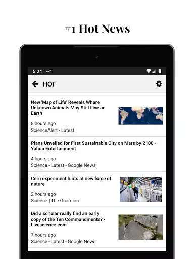 Play Science News - iNews  and enjoy Science News - iNews with UptoPlay