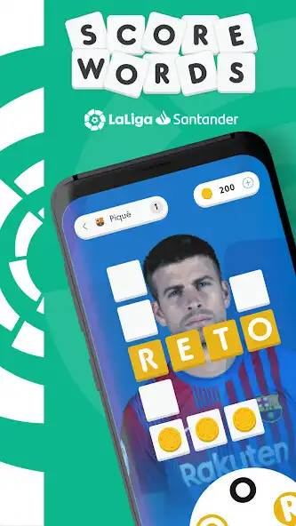 Play Score Words LaLiga Soccer  and enjoy Score Words LaLiga Soccer with UptoPlay