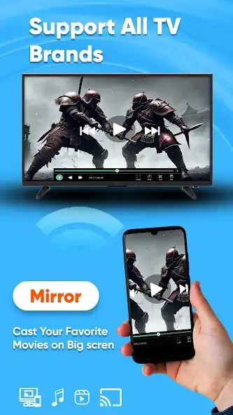 Play Screen Mirroring for all Tv HD  and enjoy Screen Mirroring for all Tv HD with UptoPlay