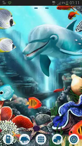 Play Sea Fish Theme GO Launcher  and enjoy Sea Fish Theme GO Launcher with UptoPlay