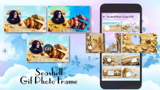 Play Sea Shell Photo Frame