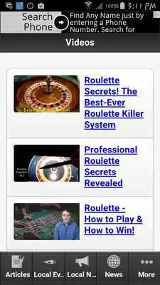 Play Secrets To Roulette