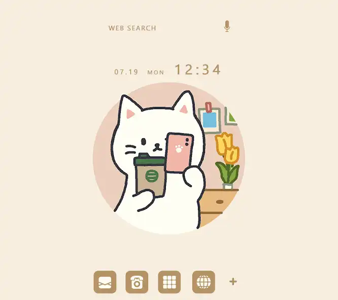 Play Selfie Cat Theme +HOME  and enjoy Selfie Cat Theme +HOME with UptoPlay