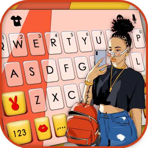 Play Selfie VSCO Girl Keyboard Background APK