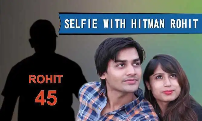 Play Selfie With Rohit Sharma(Hitman)