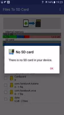 Play Send to SD card - file no root