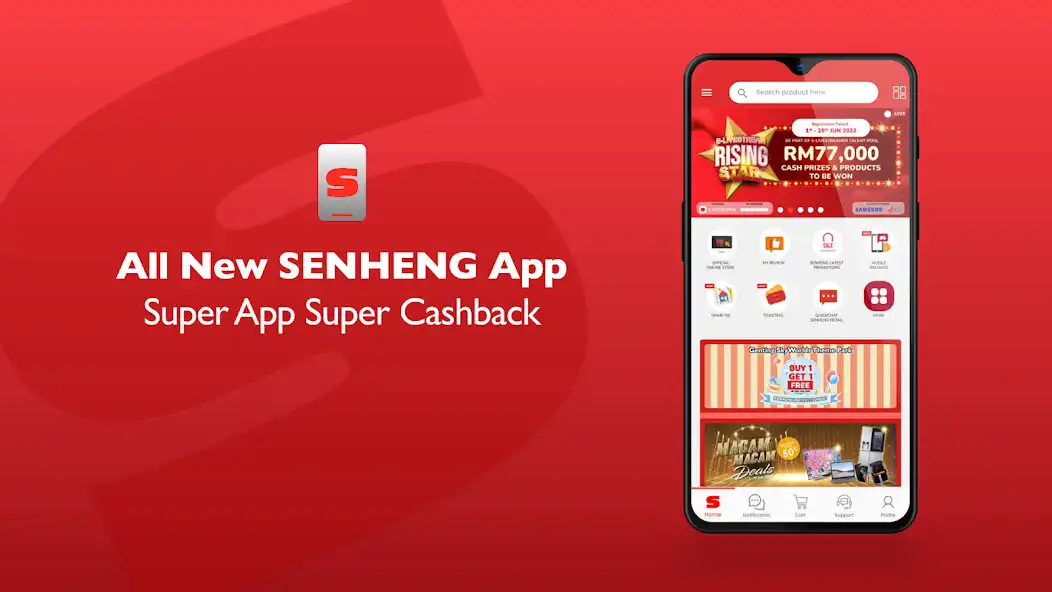 Play Senheng: Cashback, Shop Online  and enjoy Senheng: Cashback, Shop Online with UptoPlay