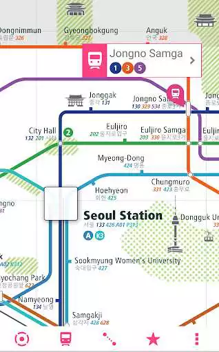 Play Seoul Rail Map